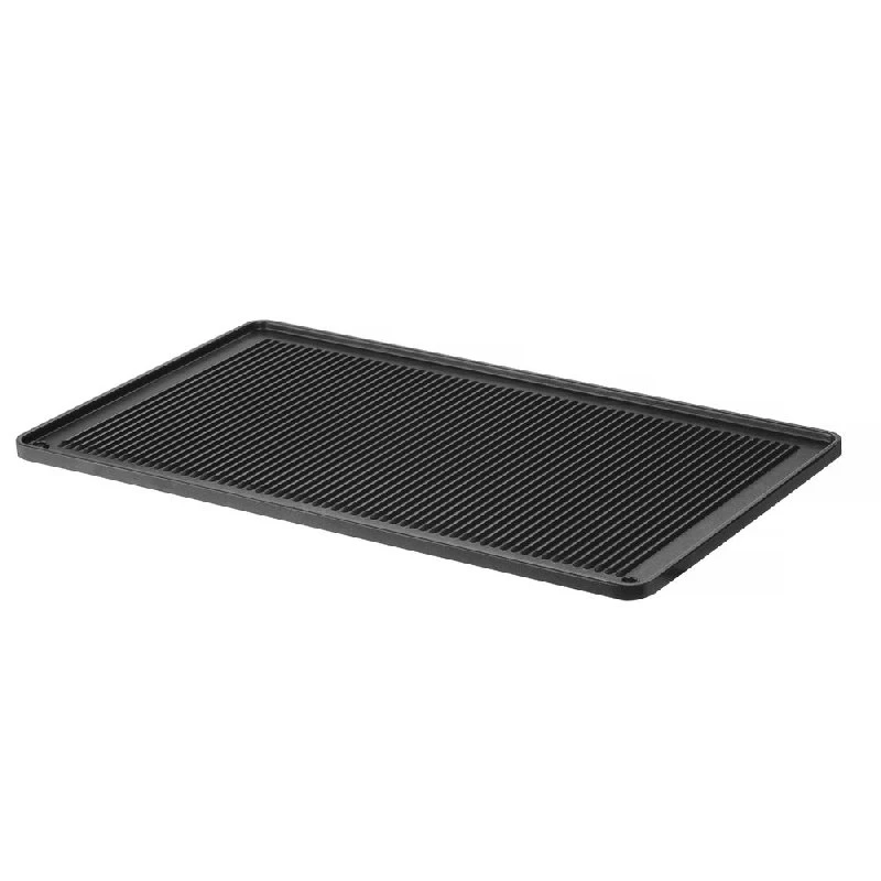 Hendi Grillplade til Ovn Rillet GN 1/1 Aluminium 808825 by Hendi color Sort