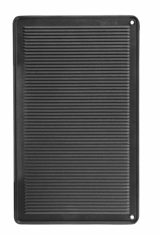 Hendi Grillplade til Ovn Rillet GN 1/1 Aluminium 808825 by Hendi color Sort
