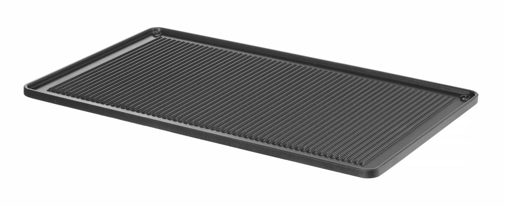 Hendi Grillplade til Ovn Rillet GN 1/1 Aluminium 808825 by Hendi color Sort