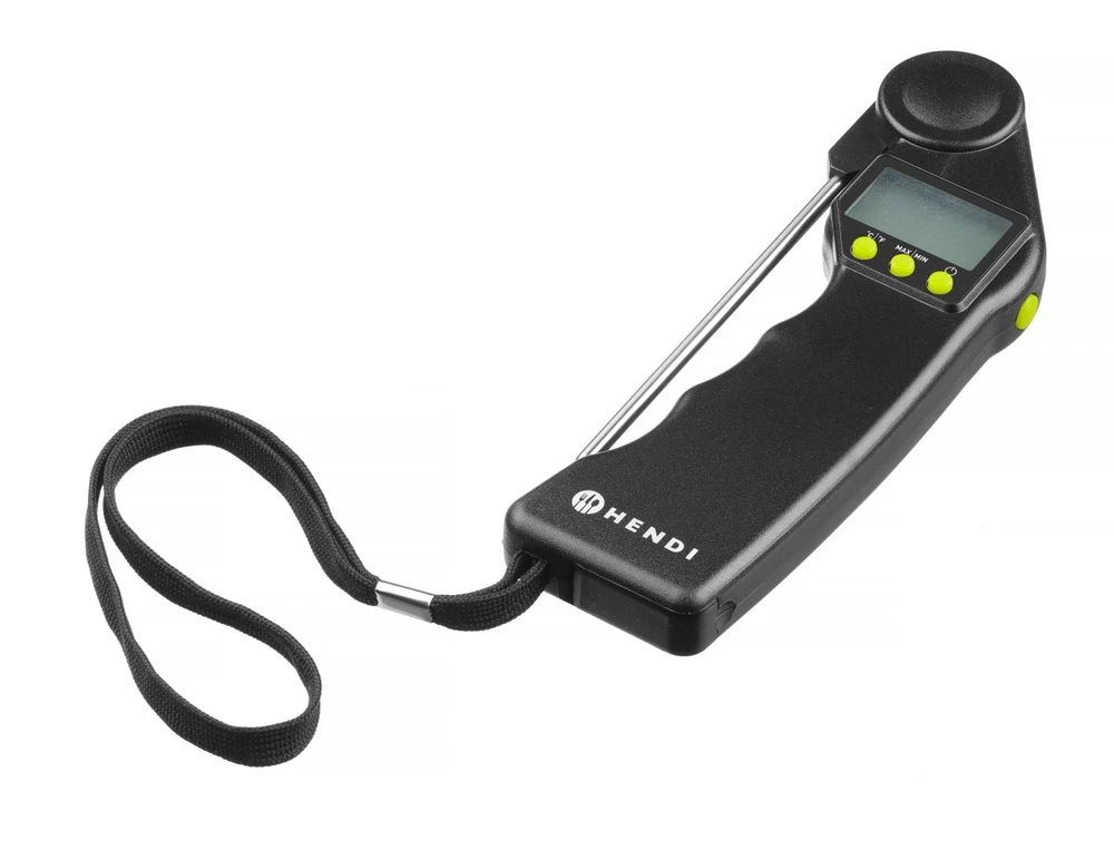 Hendi Digitalt Termometer med foldbar sonde Sort 271315 by Hendi color Sort