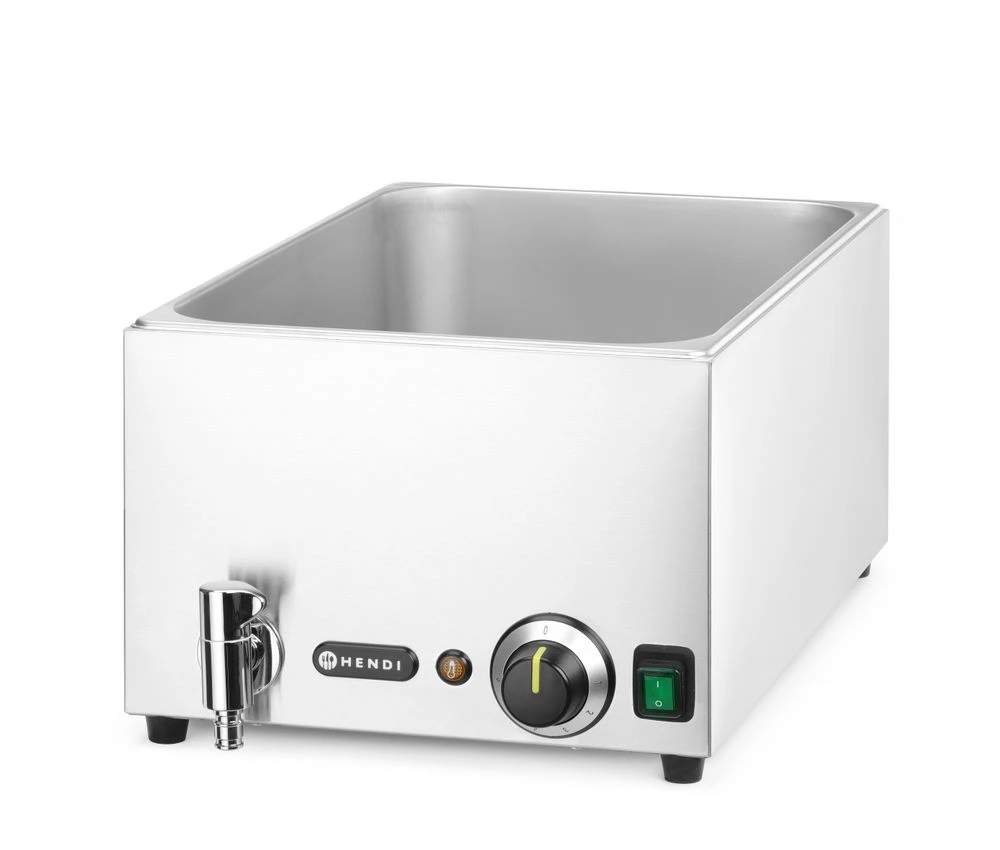 Hendi Bain-Marie Ranger med Aftapningshane 238912 by Hendi color Sort