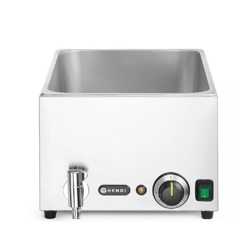 Hendi Bain-Marie Ranger med Aftapningshane 238912 by Hendi color Sort