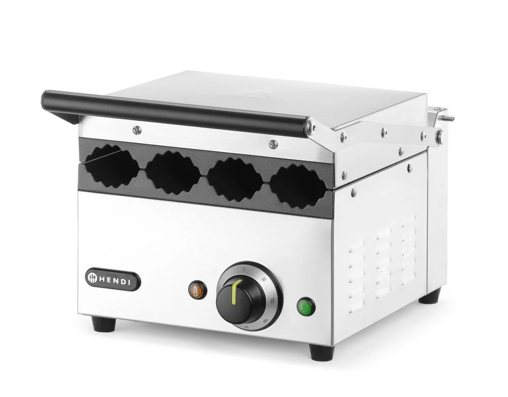 Hendi Kontaktgrill til Hotdogs og Wraps Metal 263594 by Hendi color Sort