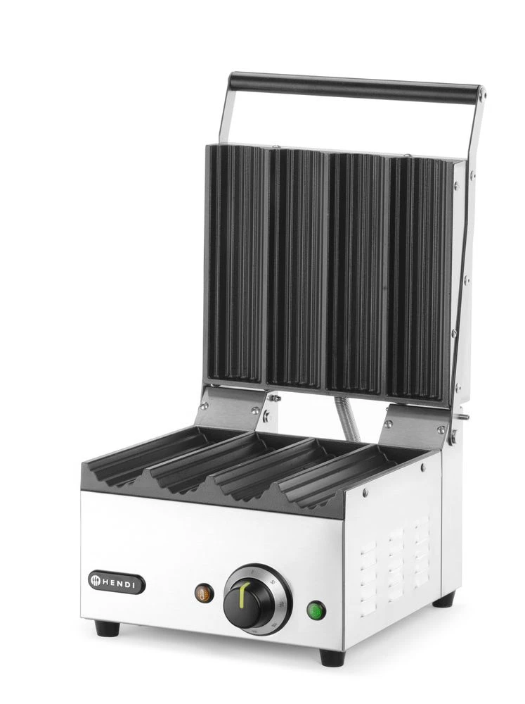 Hendi Kontaktgrill til Hotdogs og Wraps Metal 263594 by Hendi color Sort
