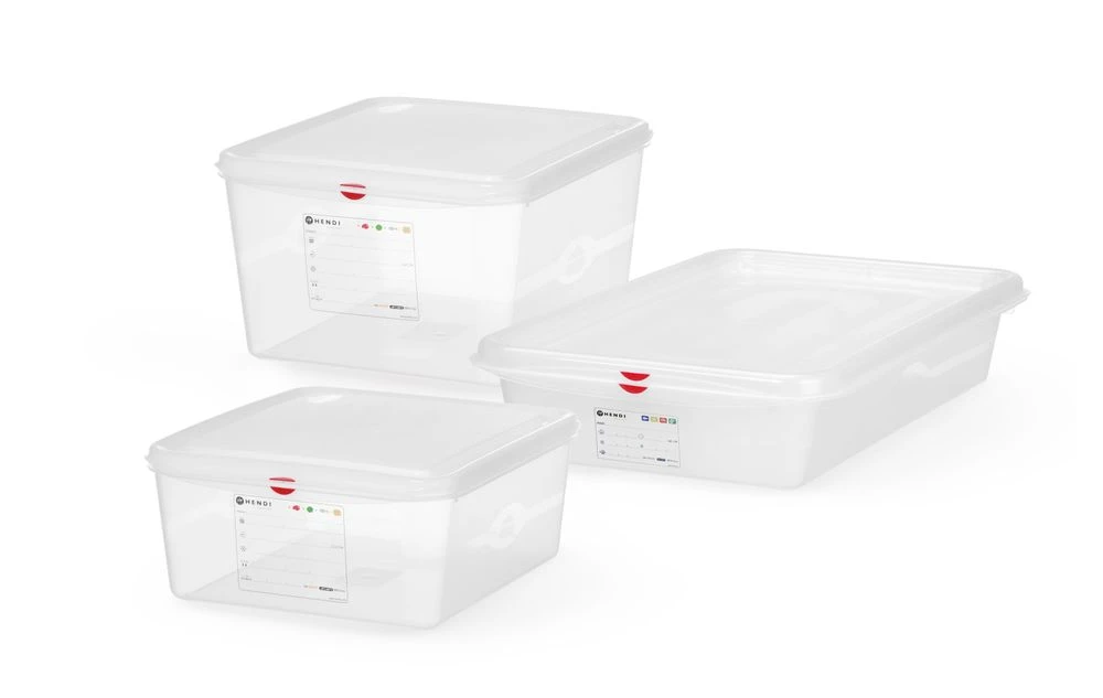 Hendi Kantine GN 2/3 i Polypropylen Transparent 873298 by Hendi color Sort