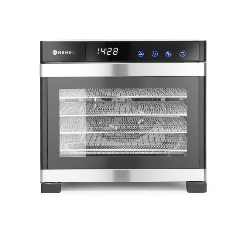 Hendi Dehydrator Fødevaretørrer med 6 Bakker 229033 by Hendi color Sort