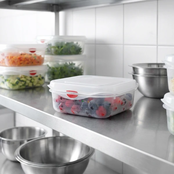 Hendi GN 1/6 Kantine Polypropylen Transparent 1,5L 873151 by Hendi color Sort