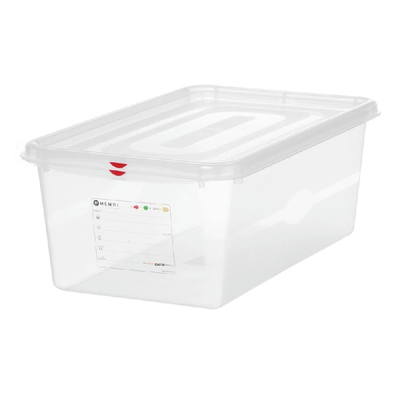 Hendi GN 1/1 Kantine Polypropylen Transparent 200 mm 873366 by Hendi color Sort