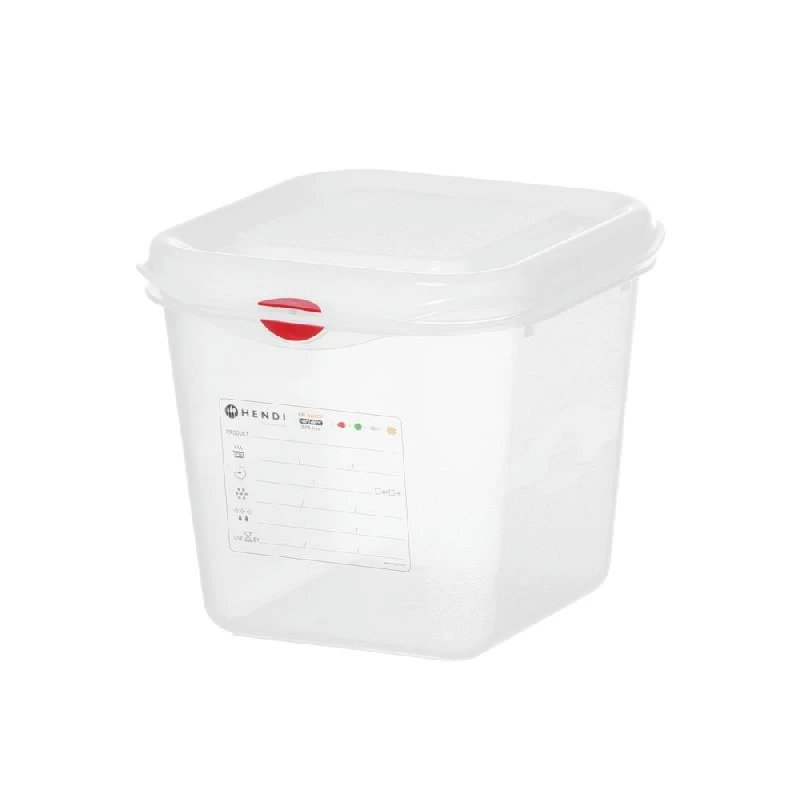Hendi GN 1/6 Kantine Polypropylen Transparent 100mm 873175 by Hendi color Sort