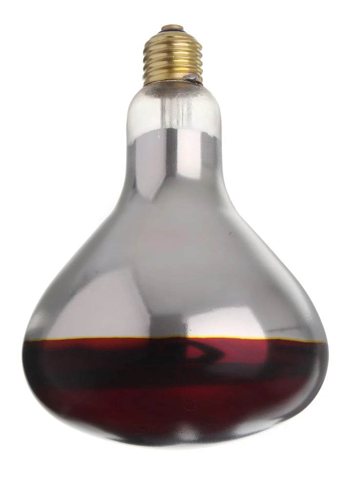 Hendi Infrarød Varmepære Rød 275W 919217 by Hendi color Sort