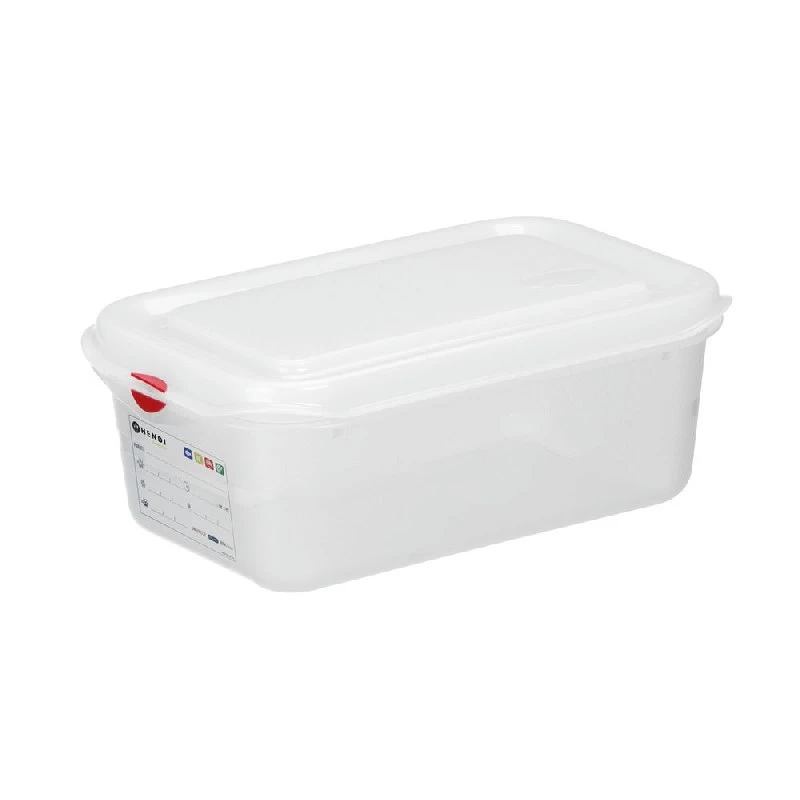 Hendi GN 1/4 Kantine Polypropylen Transparent 1 stk 873199 by Hendi color Sort