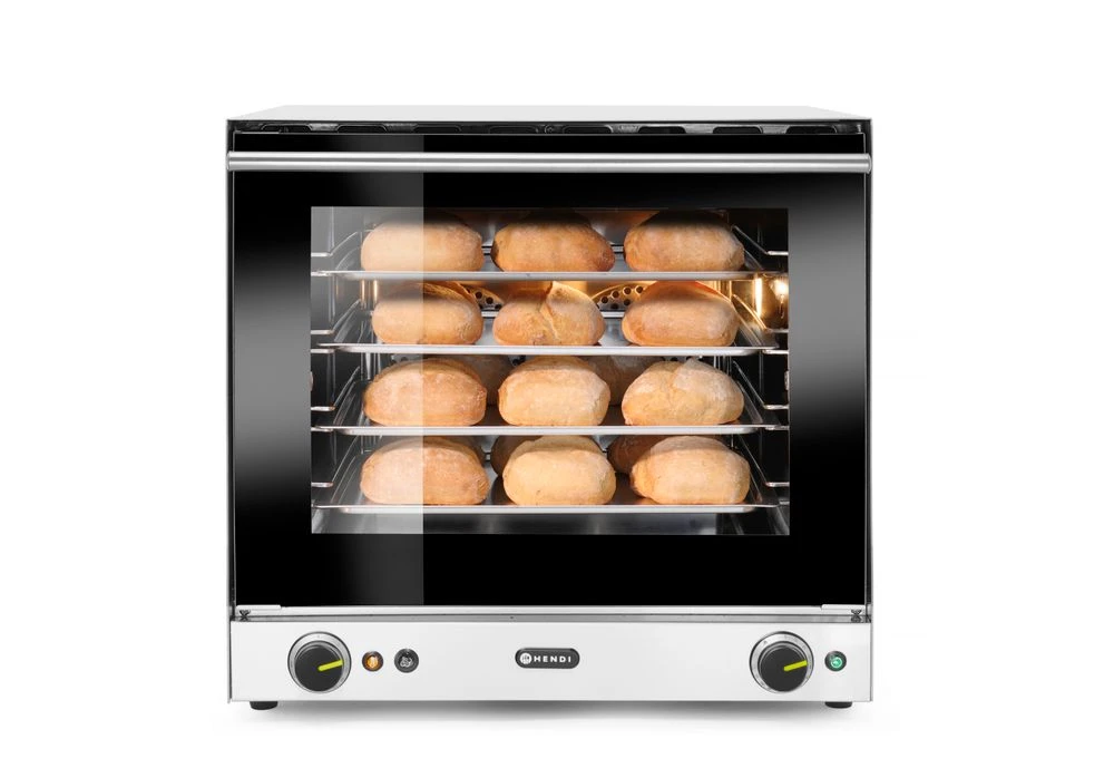 Hendi H90S Konvektionsovn med Fugtstyring 227077 by Hendi color Sort