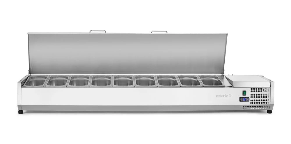 Hendi Toppingkøler GN 1/3 Bordmodel 233993 by Hendi color Sort