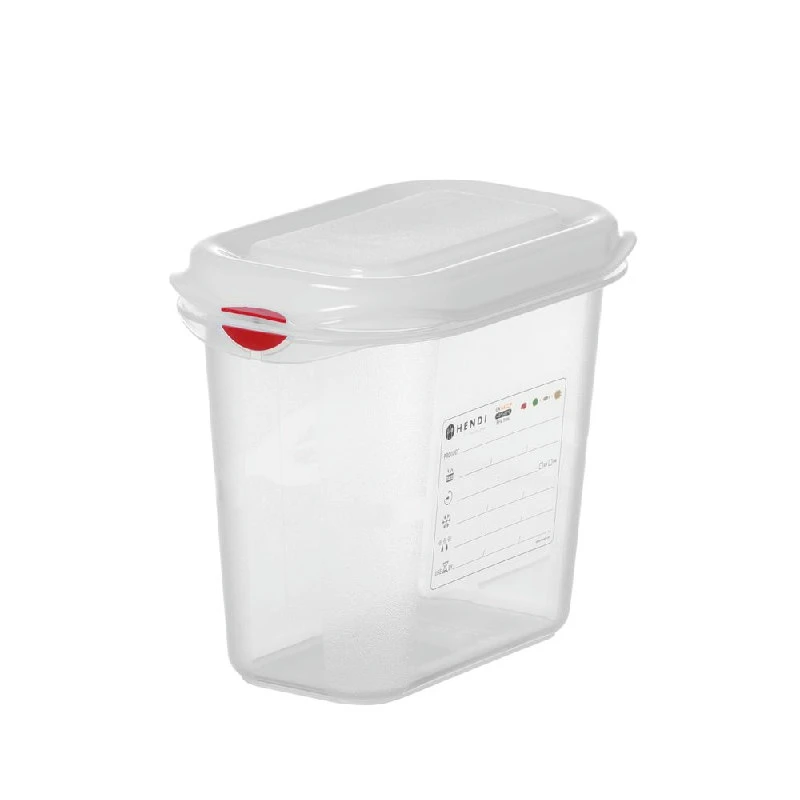 Hendi GN 1/9 Kantine Polypropylen Transparent 873144 by Hendi color Sort