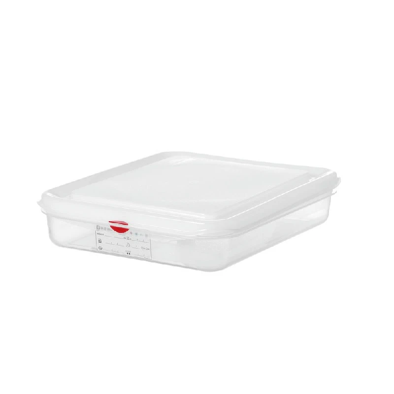 Hendi GN 1/2 Kantine Polypropylen Plastik Klar 65 mm 873250 by Hendi color Sort