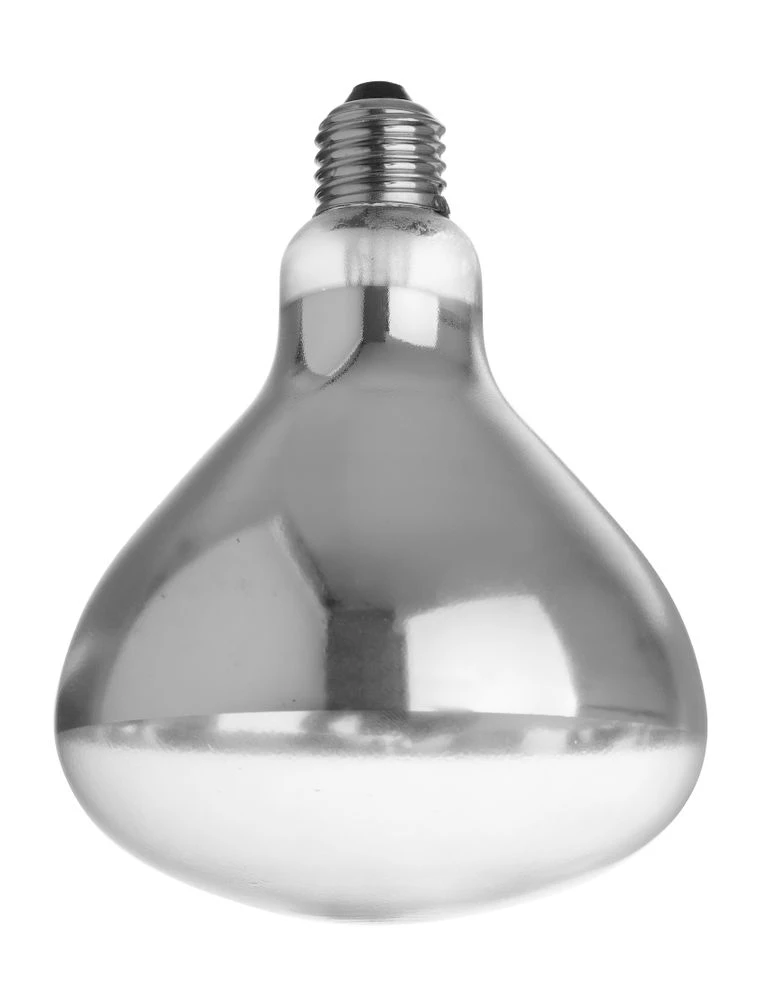 Hendi Infrarød Varmepære Hvid Glas 919200 by Hendi color Sort