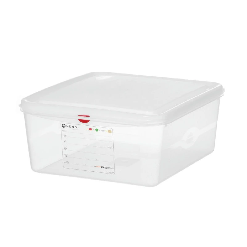 Hendi GN 2/3 Kantine Polypropylen Transparent 150mm 873311 by Hendi color Sort