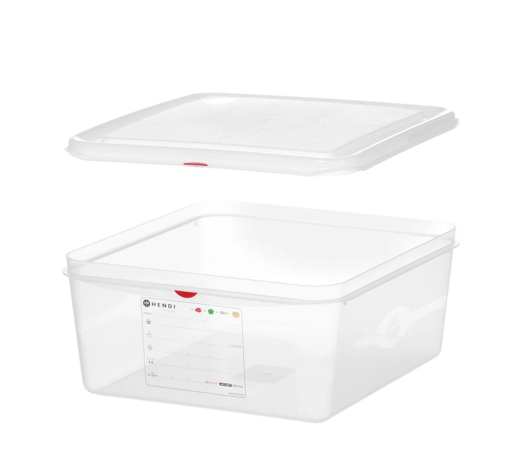 Hendi GN 2/3 Kantine Polypropylen Transparent 150mm 873311 by Hendi color Sort