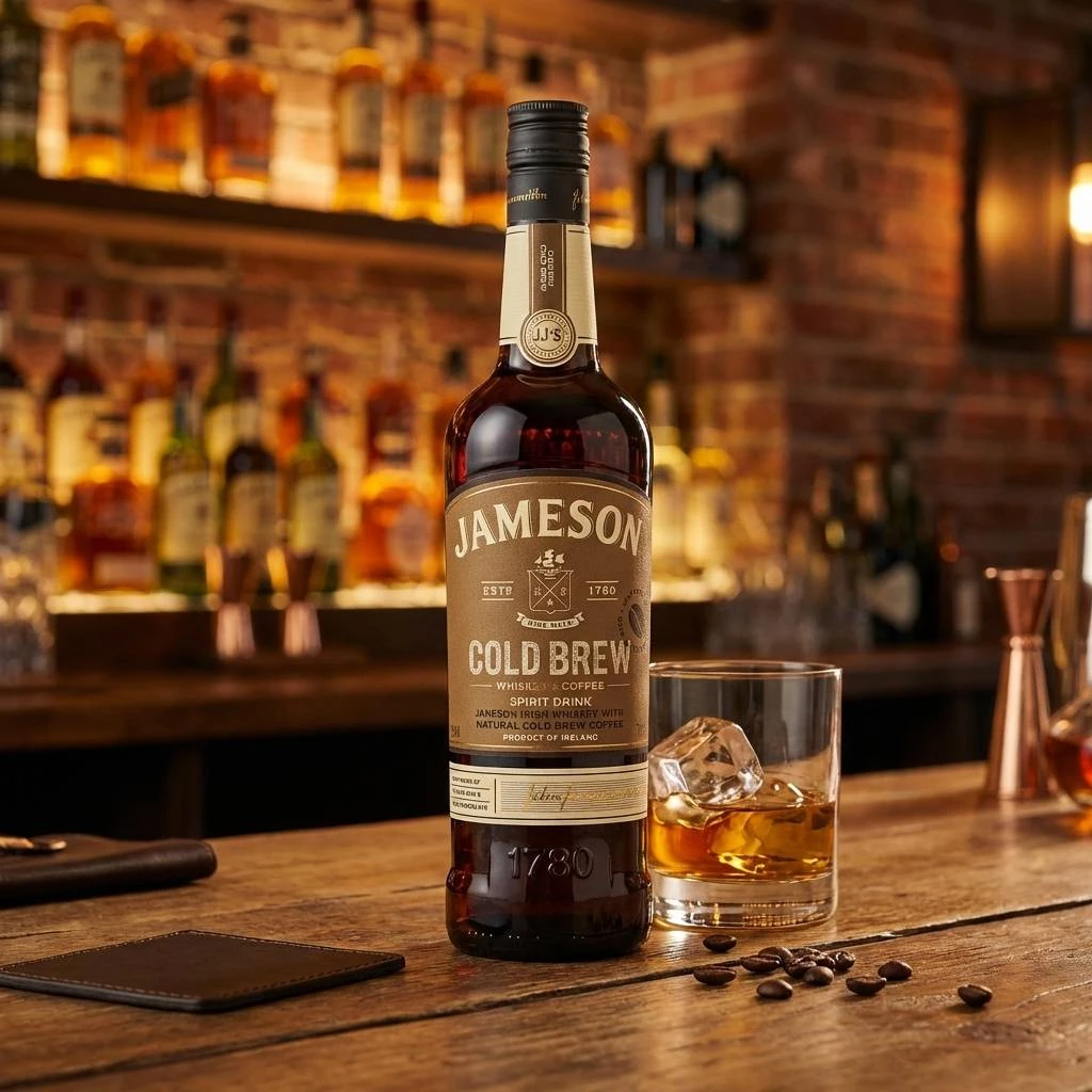 Jameson Cold Brew Coffee & Whiskey 70cl L-23-551-00  color Sort