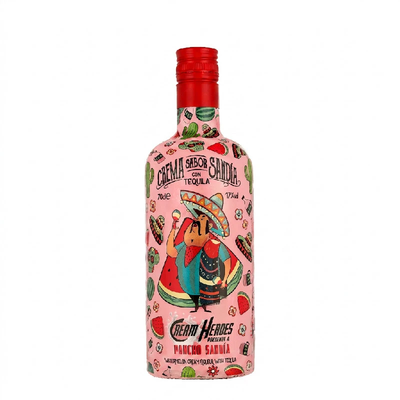 Cream Heroes Pancho Sandia Vandmelon Tequila Likør 70cl L-62-731-00  color Sort