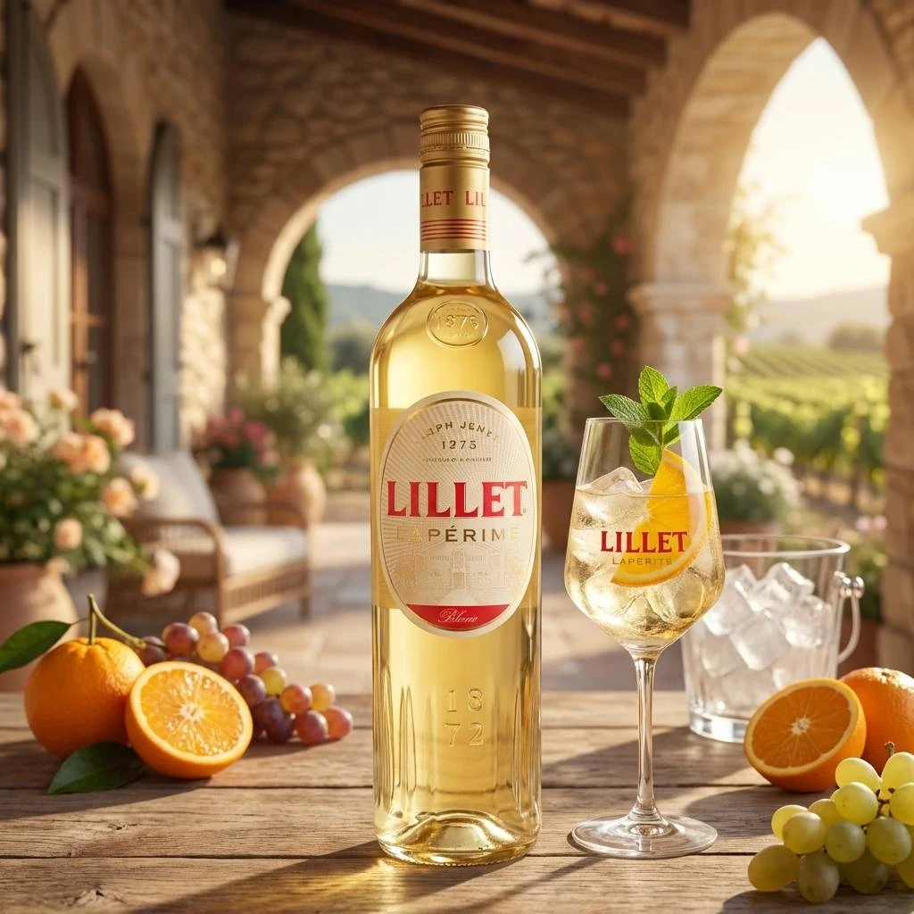 Lillet Blanc Aperitif 75cl L-66-673-00  color Sort