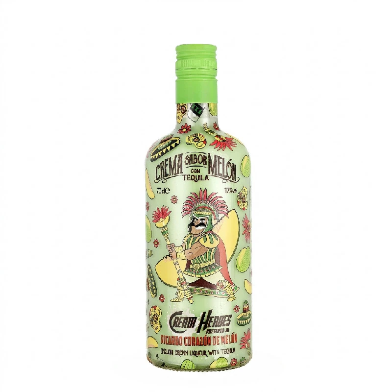 Cream Heroes Ricardo Corazon De Melon Tequila Likør 70cl L-68-811-00  color Sort