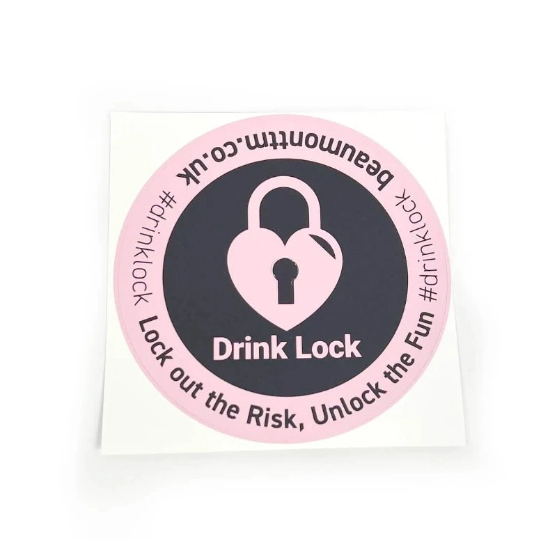 Drink Cover - Beskyttelse mod Drugspiking 250 stk BTBL3984 by Drink Lock color Sort