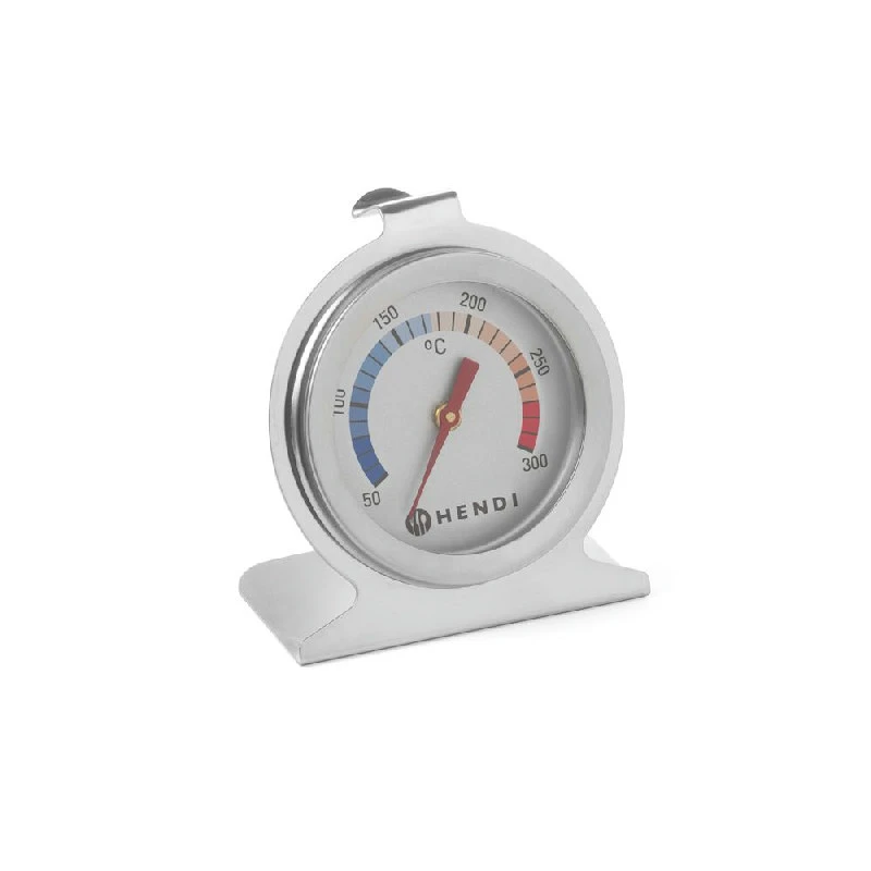 Hendi Ovntermometer Rustfrit Stål +50 til +300 grader 271179 by Hendi color Sort