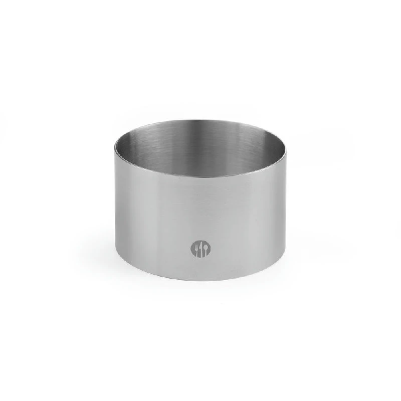 Hendi Madring rund Rustfrit stål ⌀70x45 mm 512104 by Hendi color Sort