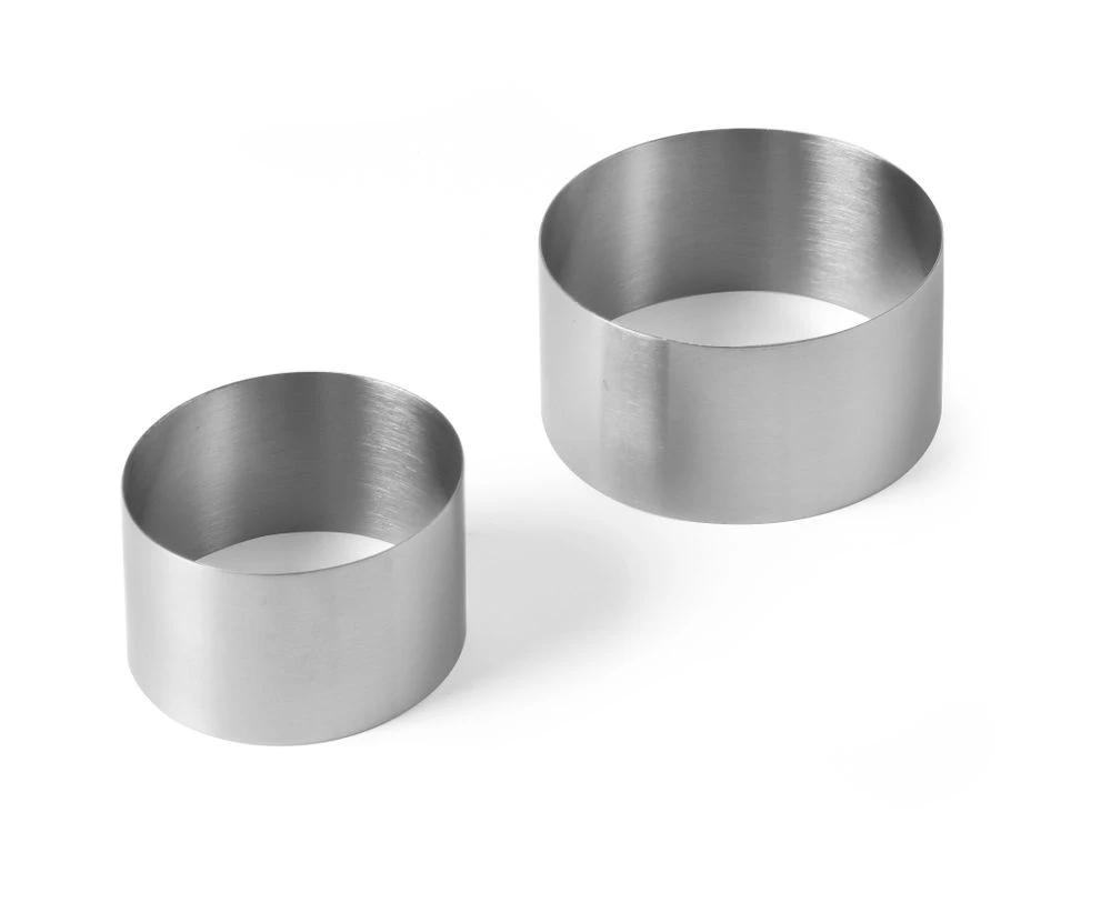 Hendi Madring rund Rustfrit stål ⌀70x45 mm 512104 by Hendi color Sort