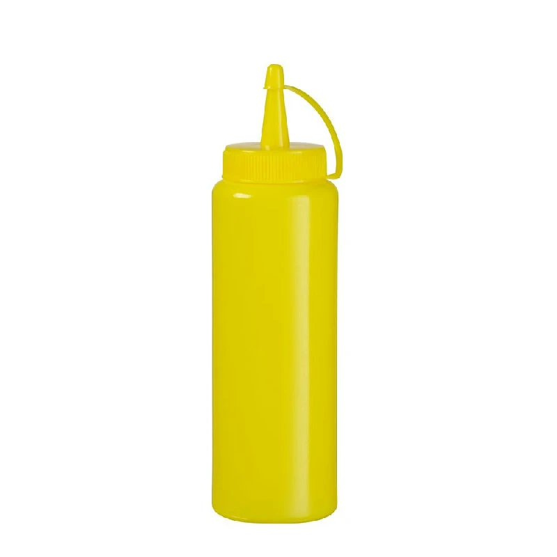 Hendi Dresseringflaske Gul Plast 350ml 557808 by Hendi color Sort