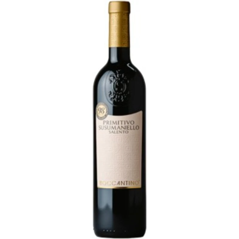 Boccantino Primitivo Susumaniello Salento IGT 2025 591731  color Sort