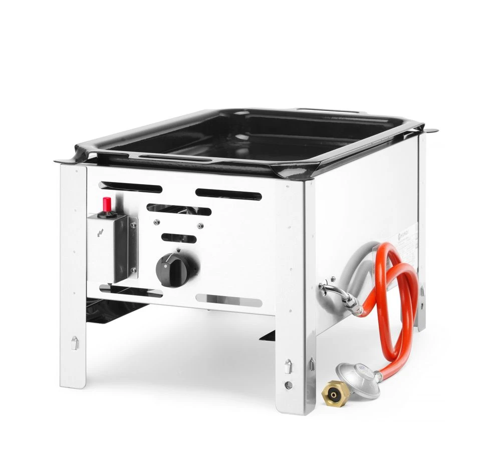 Hendi Bake-Master Mini Gasgrill Metal 154601 by Hendi color Sort