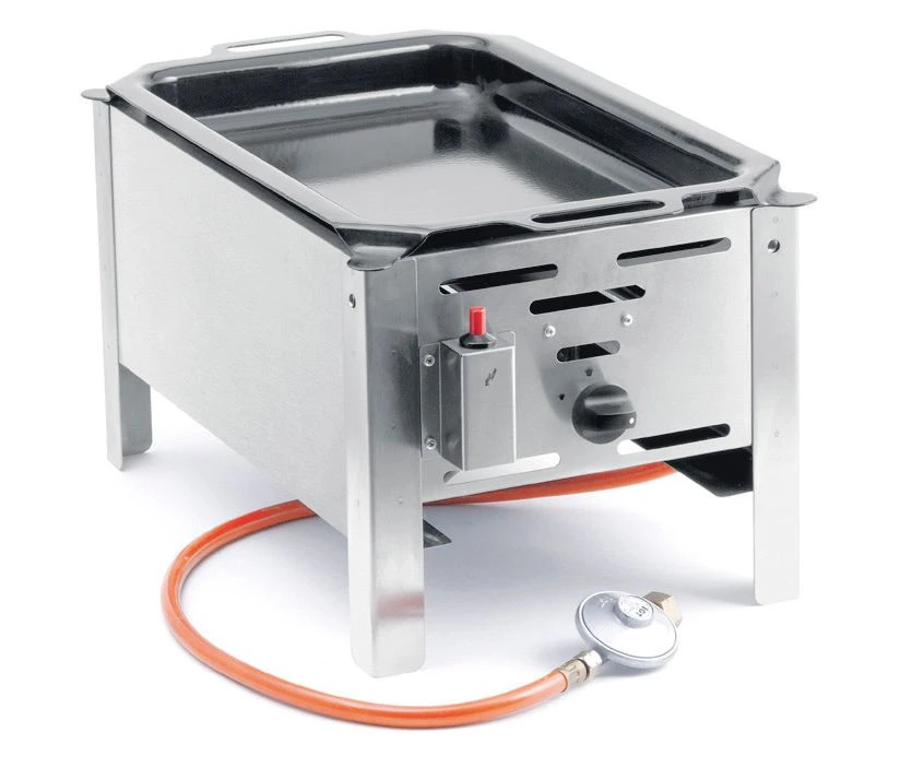 Hendi Bake-Master Mini Gasgrill Metal 154601 by Hendi color Sort