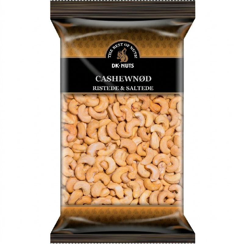 Dknuts Cashewnødder Luksus Ristede & Saltede 1 kg 112C by DK-NUTS color Sort