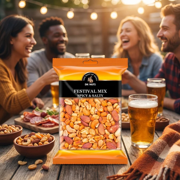 Dknuts Festival Mix (Spicy & Salty) 0,325 kg 105D by DK-NUTS color Sort