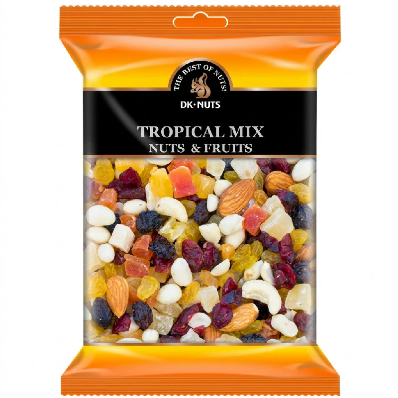 Dknuts Tropical Mix Nødder & Frugt 0,35 kg 106D by DK-NUTS color Sort