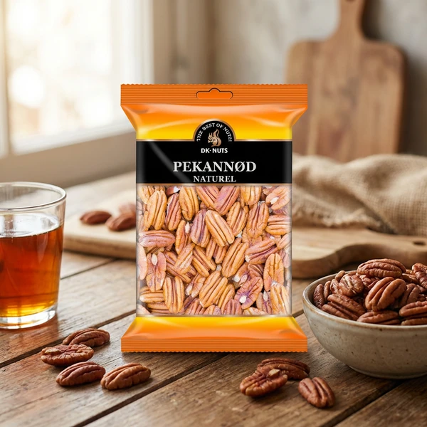Pekannød (Naturel) 0,18 kg 171D by DK-NUTS color Sort