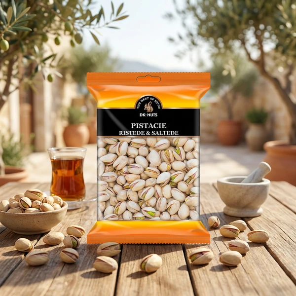 Pistacie (Ristede & Saltede) 0,25 kg 182D by DK-NUTS color Sort