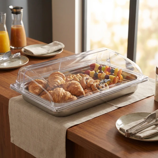 Hendi Serveringslåg GN 1/1 Plast 866009 by Hendi color Sort