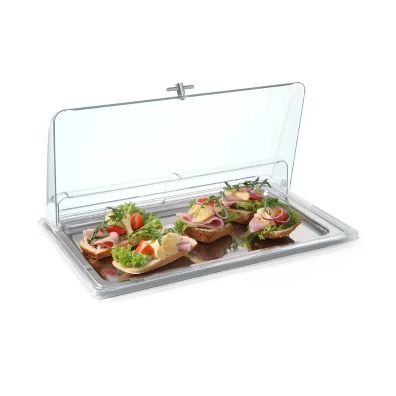 Hendi Serveringslåg GN 1/1 Plast 866009 by Hendi color Sort