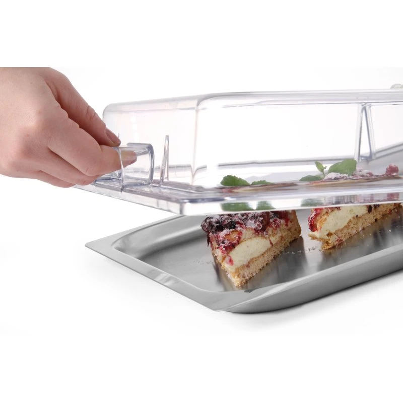 Hendi Serveringslåg GN 1/1 Klart Plast 427415 by Hendi color Sort