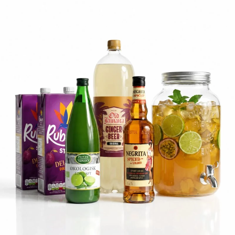 Spiced Passion Dispenser - Drinkspakke Bundle172  color Sort