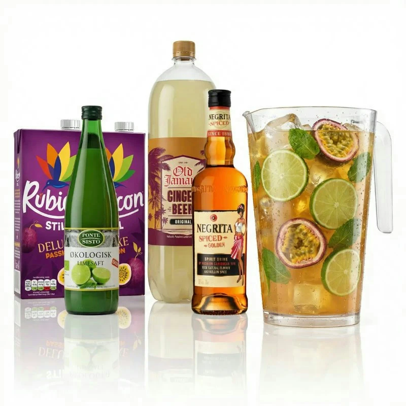 Spiced Passion Pitcher - Drinkspakke Bundle173  color Sort