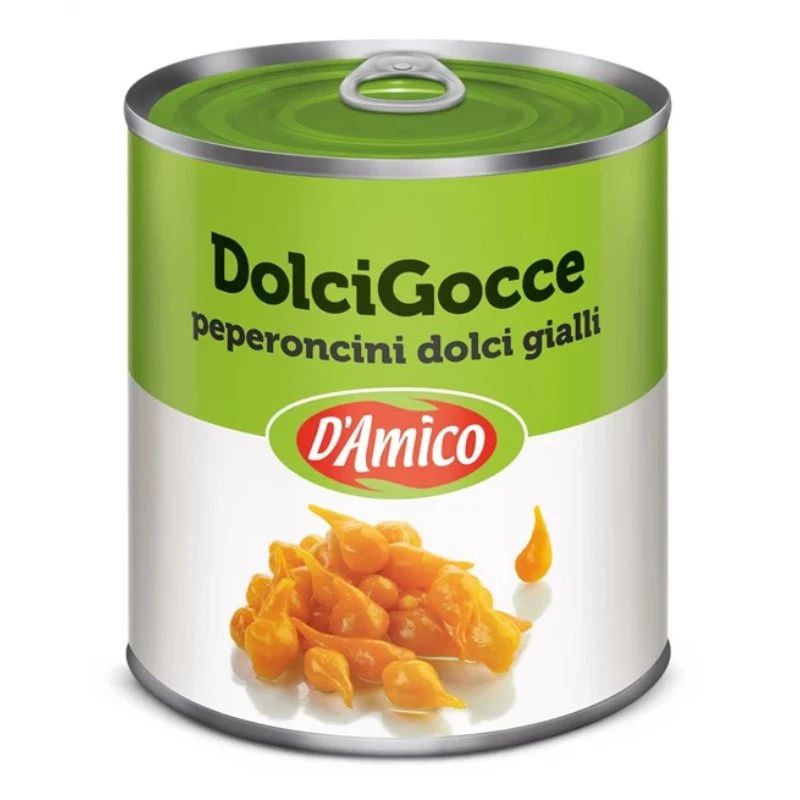 Ponte Sisto Sweet Drops Gule Minipeberfrugter 800g 18366 by Ponte Sisto color Sort