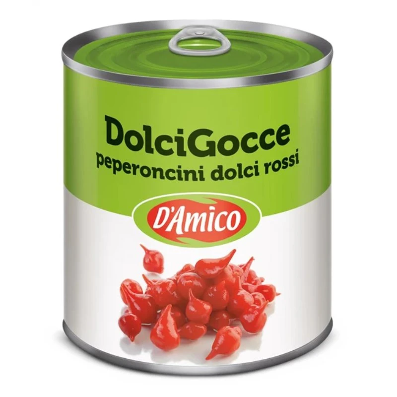 Ponte Sisto Sweet Drops Røde Minipeberfrugter 800g 18365 by Ponte Sisto color Sort