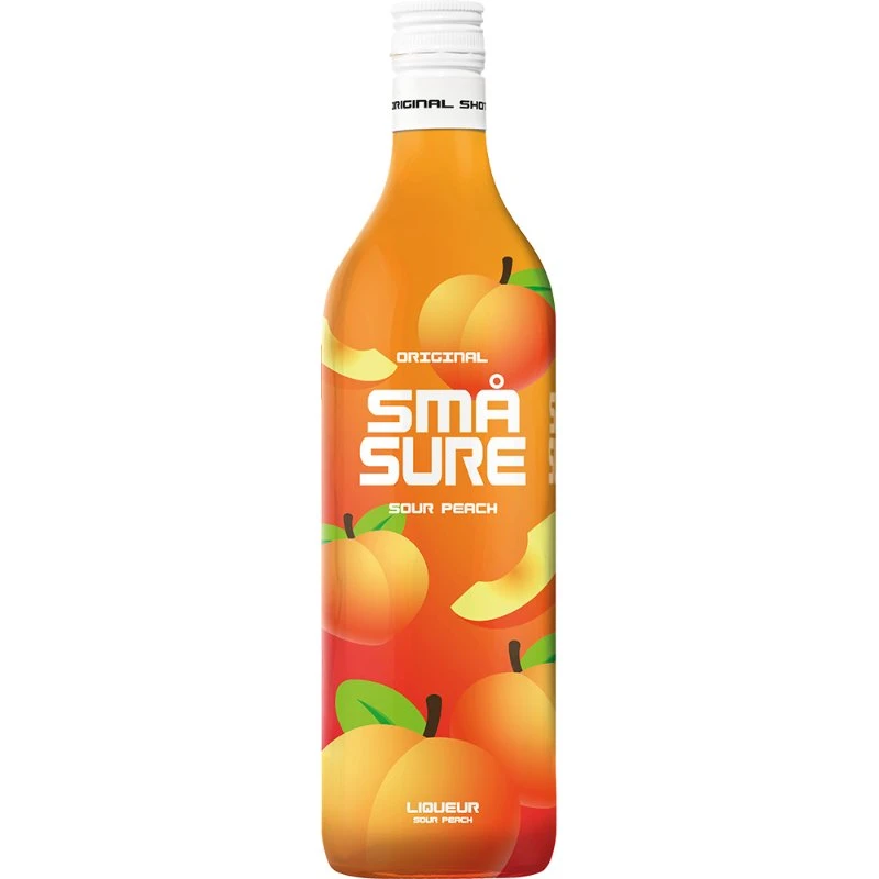 Små Sure Peach Shots 1L 64046 by Små Sure color Sort