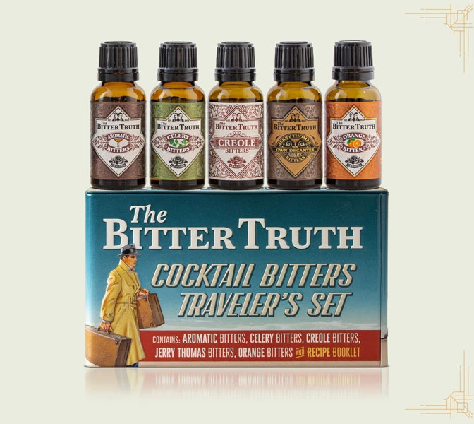 The Bitter Truth Traveler's Set Cocktail Bitters 5x2cl L-62-624-00 by The Bitter Truth color Sort