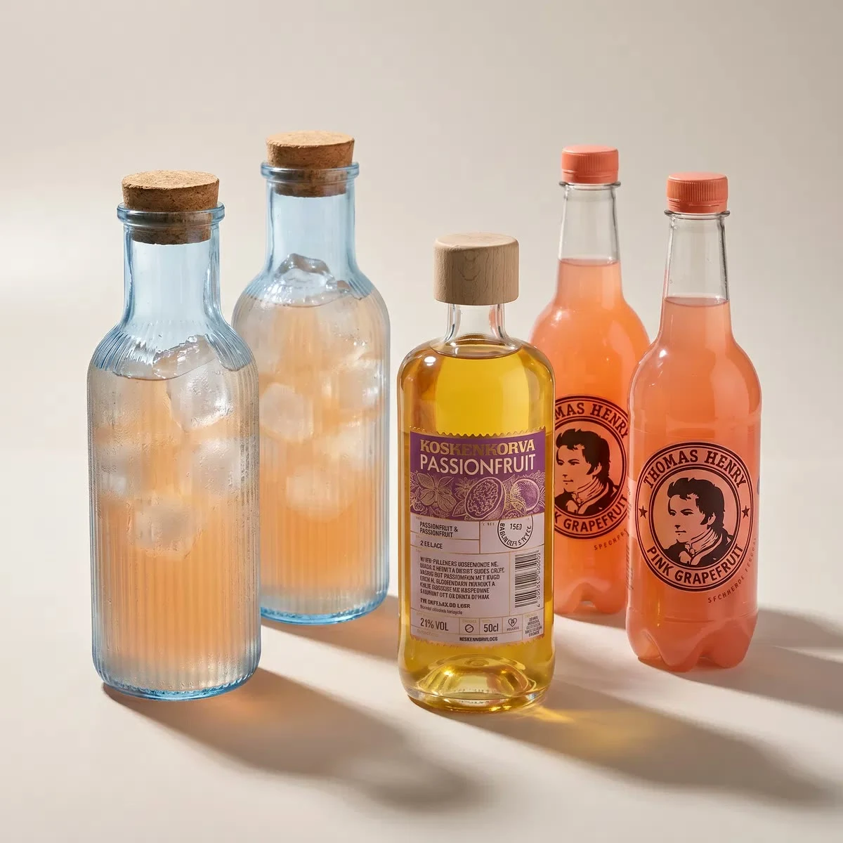 Pink Passion Karaffel - Drinkspakke Bundle176  color Sort