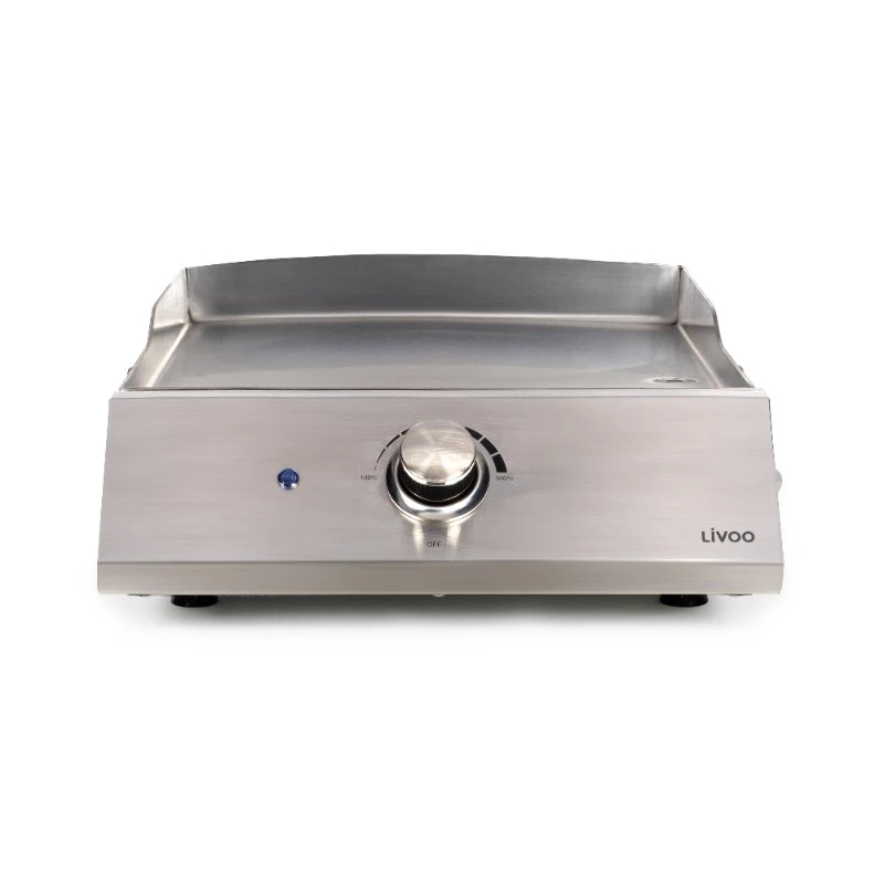 Livoo Plancha Grill Rustfrit Stål 96-DOC292  color Sort